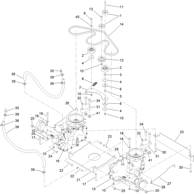 Hydro Transmission Assembly
