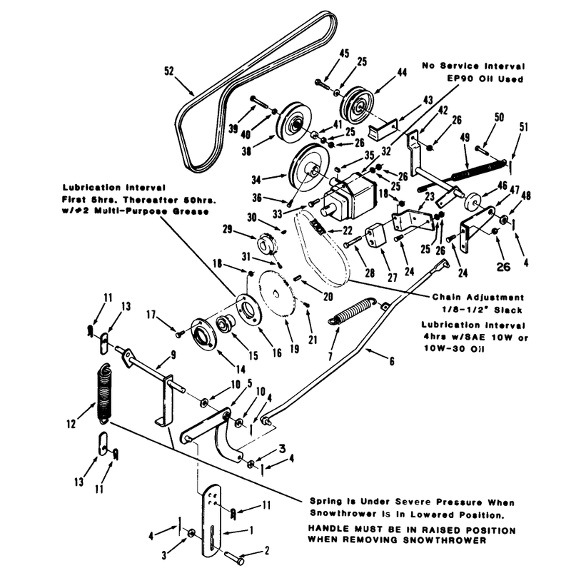 Gear Case And Belt Assembly