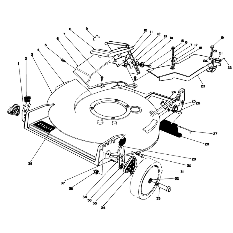 Housing Assembly Serial No 9003508 - 9099999