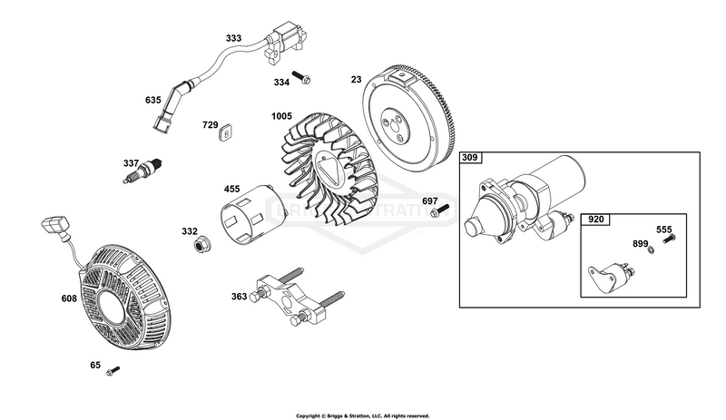 Flywheel, Ignition, and Starter Group