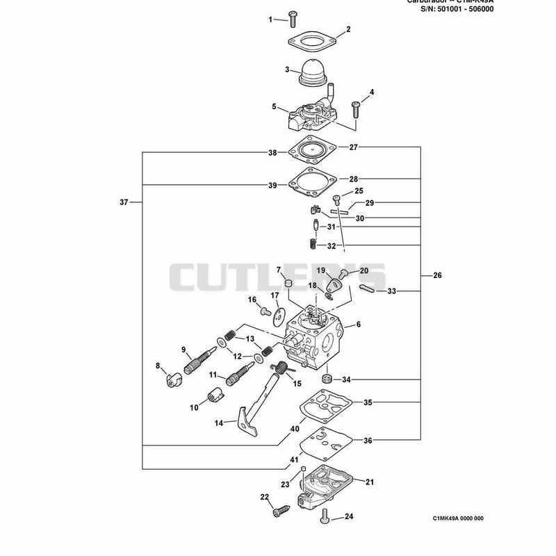 Carburetor -- C1M-K49A