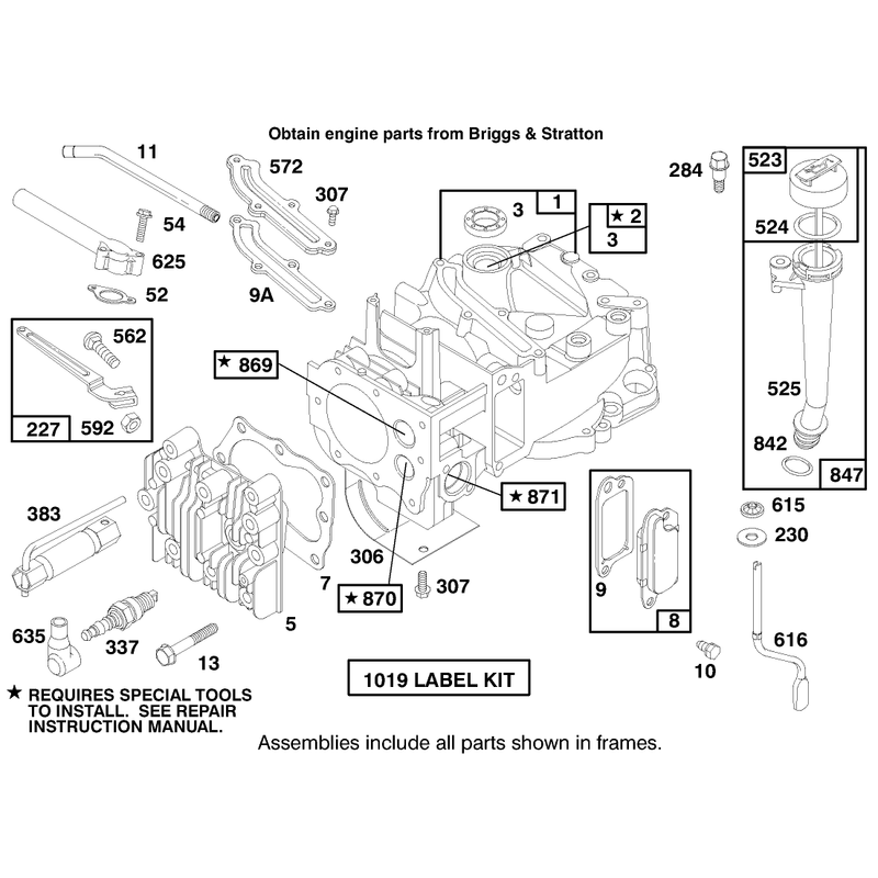 Engine Briggs and Stratton Model 12f802-0667-01