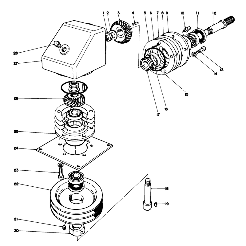 Cutting Unit Model 30721 and 30710