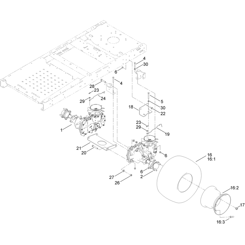 Hydro Transaxle Assembly