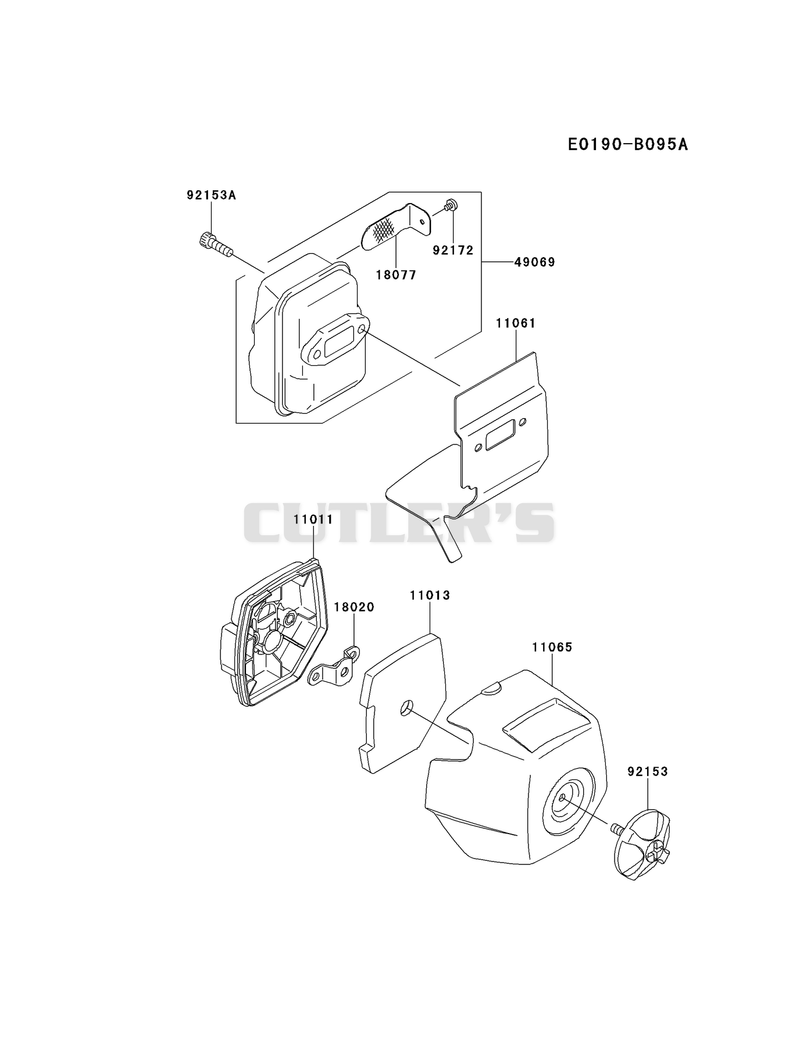 AIR-FILTER/MUFFLER