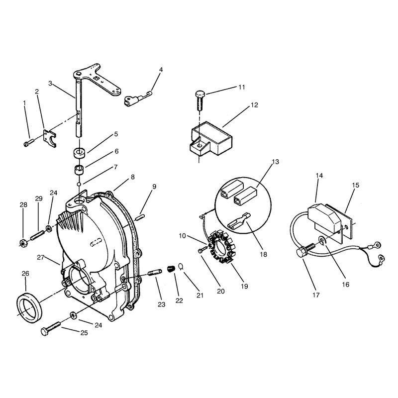 Gear Case and Ignition Controls