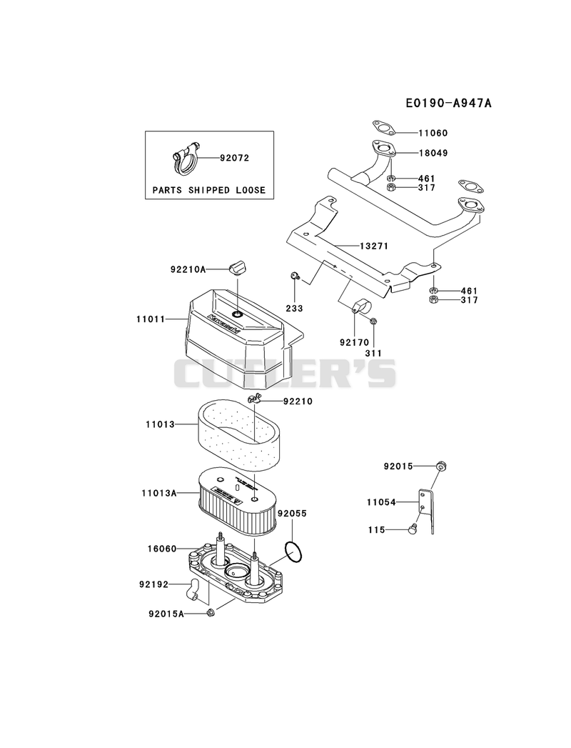 AIR-FILTER/MUFFLER