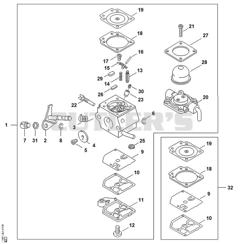 AF - Carburetor C1Q-S44