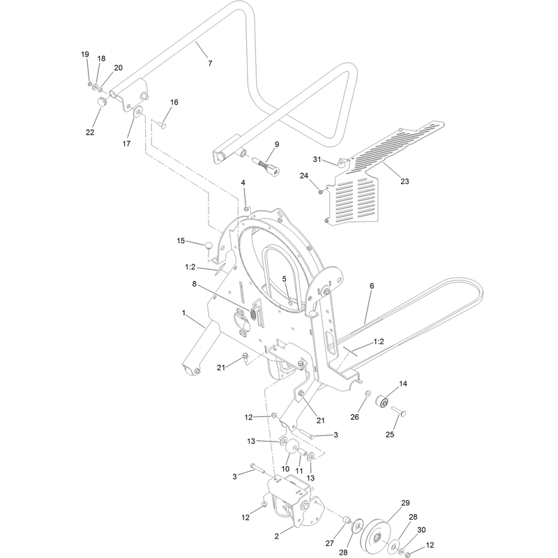 Blower Frame Assembly