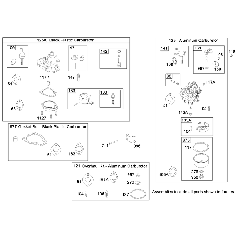 Carburetor Assembly  Briggs and Stratton 084233-0198-E8