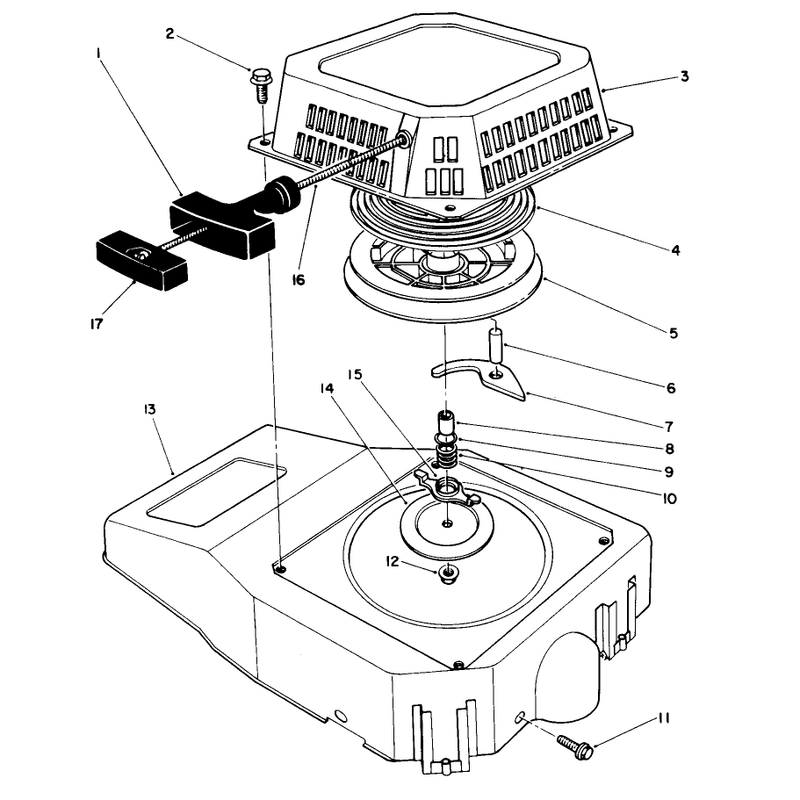 Recoil Assembly Model No Vml0-7