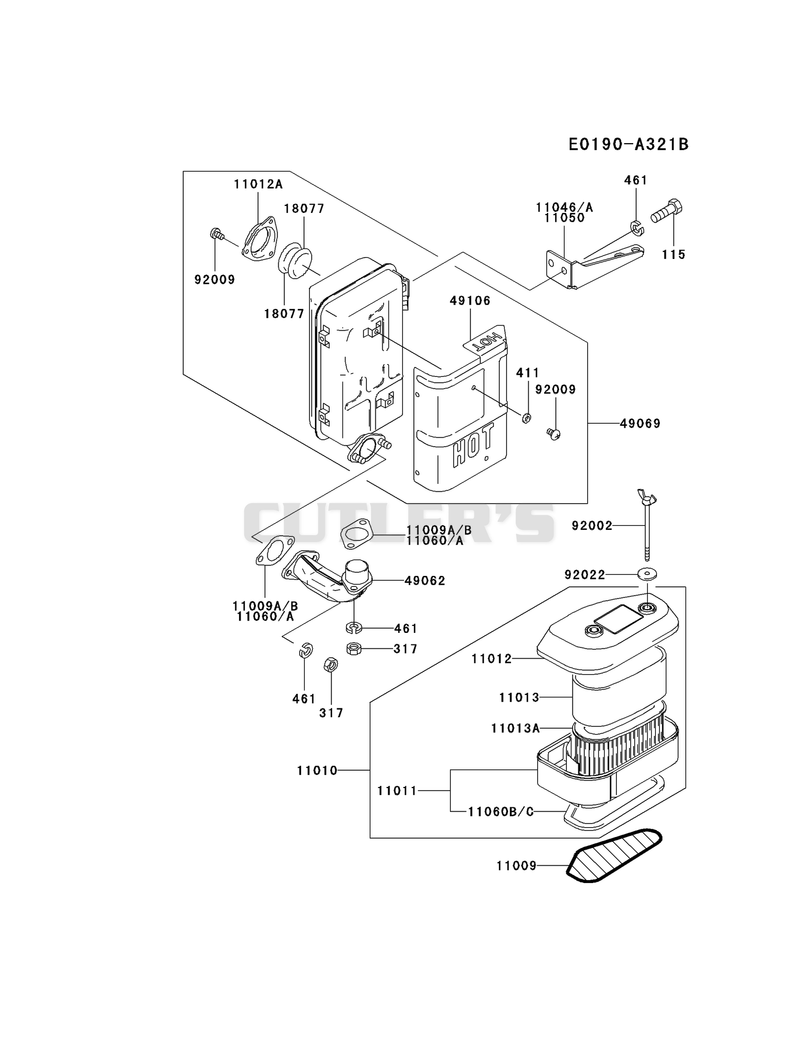 AIR-FILTER/MUFFLER