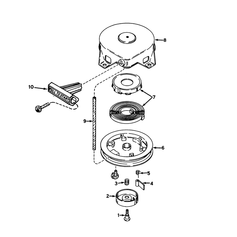 Recoil Starter No. 590537