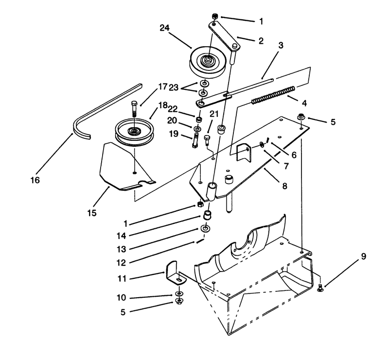 Belt and Pulley Assembly