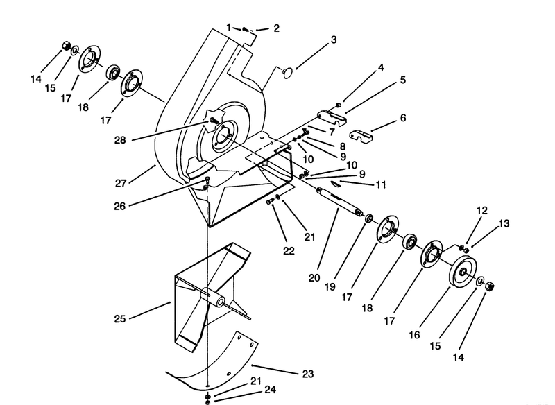 Housing and Impeller Assembly