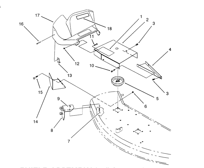 Shield Assembly 48in Cutting Unit