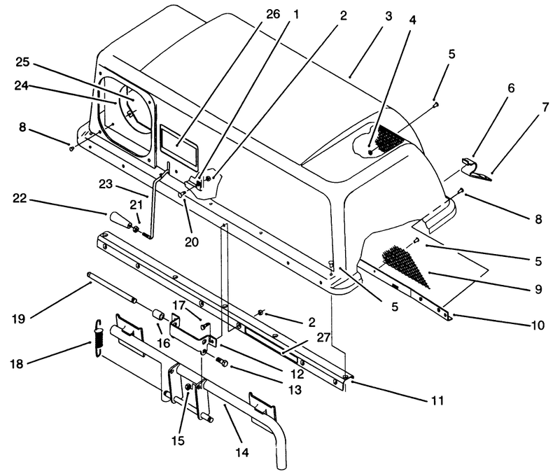 Bag Top and Frame Assembly