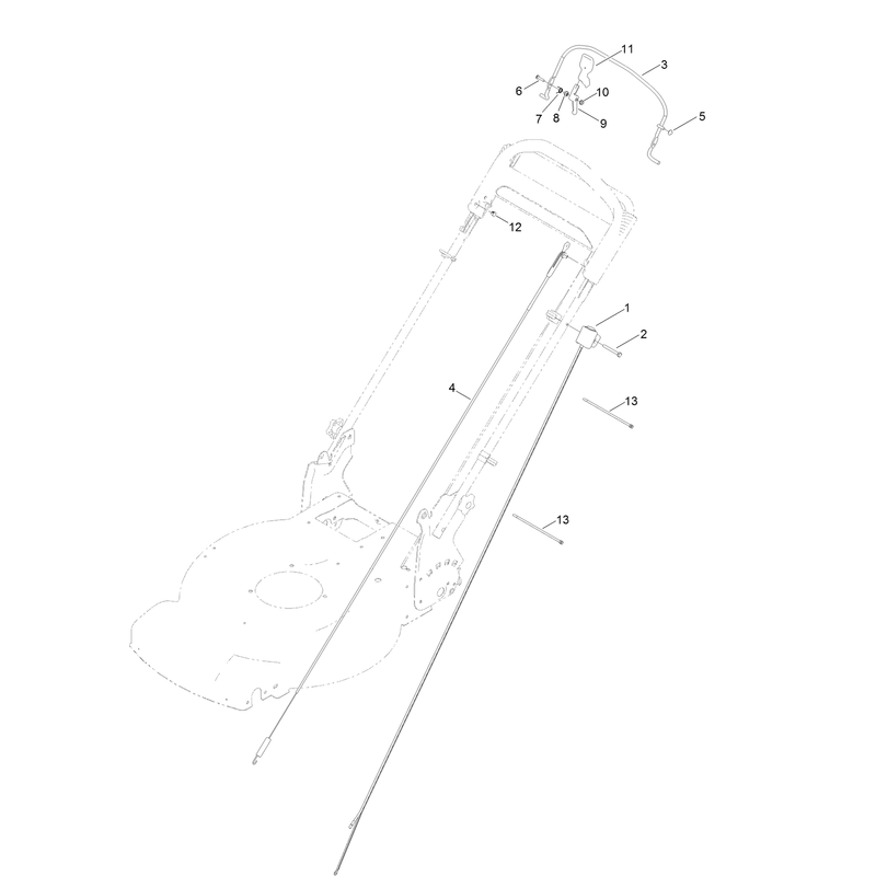 Upper Handle Component Assembly