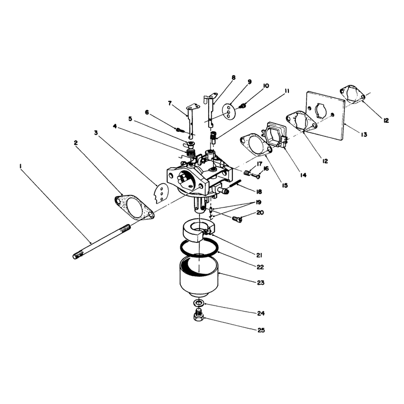 Engine Assembly Model No 47pj8 Continued