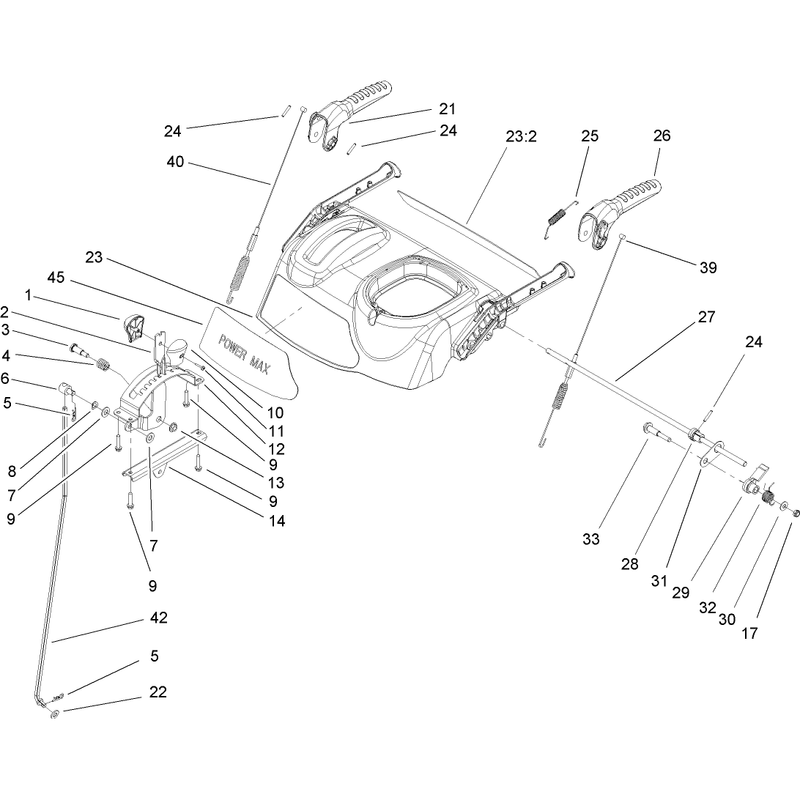 Handle and Control Assembly