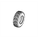 Ariens 07101125 Tire/wheel,rh 16x6.5-8 Diff T2
