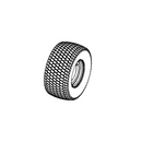 Ariens 07101131 Asm, Whl/tire 18x9.50-8 Dhub