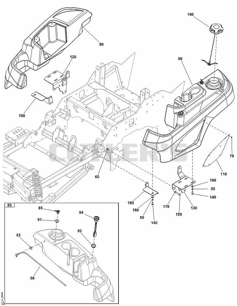 Fuel Tank & Mount