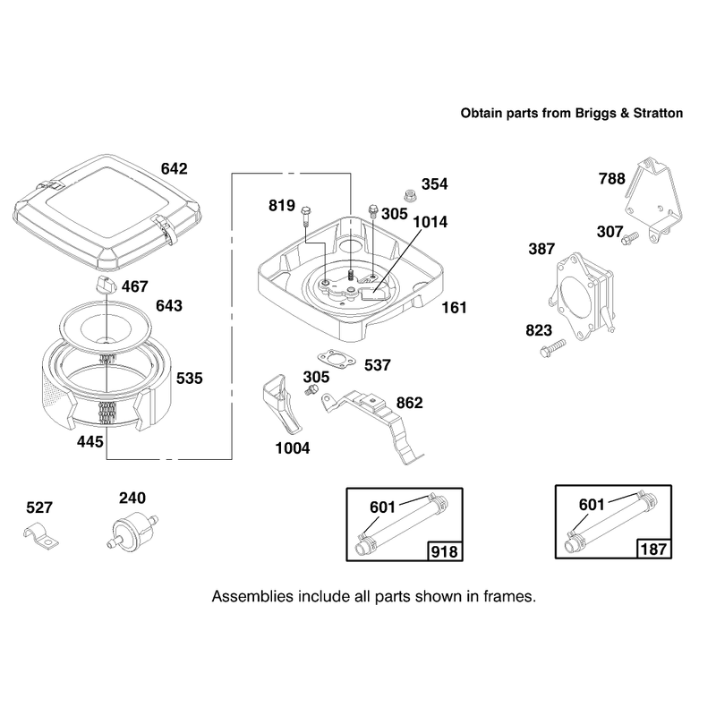 Engine Briggs and Stratton Model 303776-1188-A1