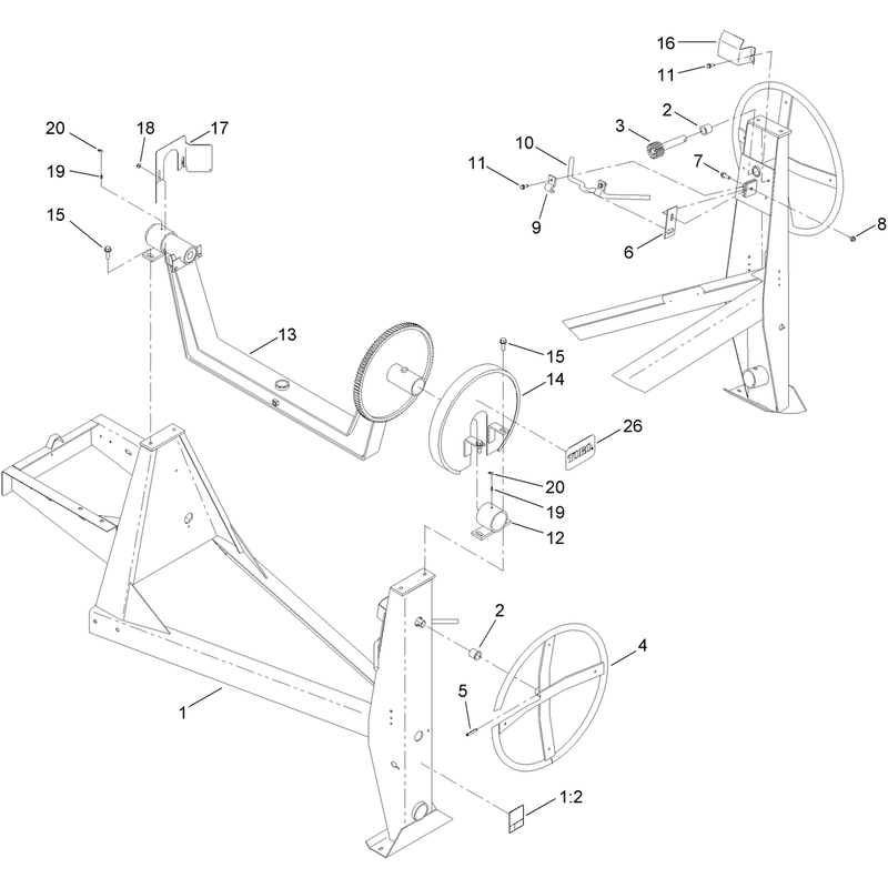 Frame and Yoke Assembly