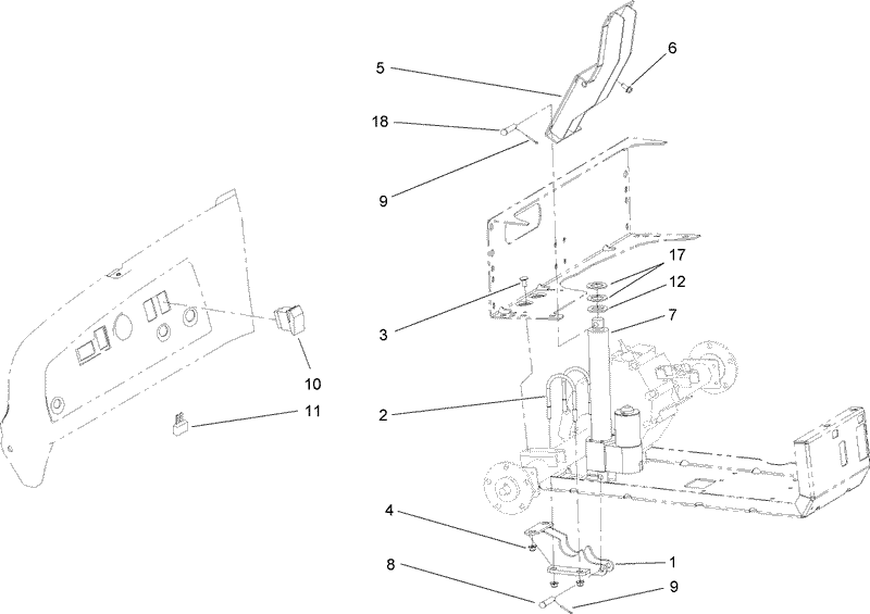 Electric Bed Lift Assembly