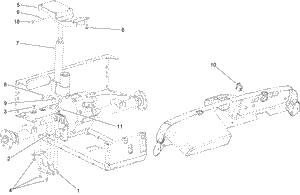 Toro 07262 Electric Bed Lift Kit, Workman and Twister Utility Vehicle Attachment (Serial #: 270000001 - 270999999) Parts Diagram