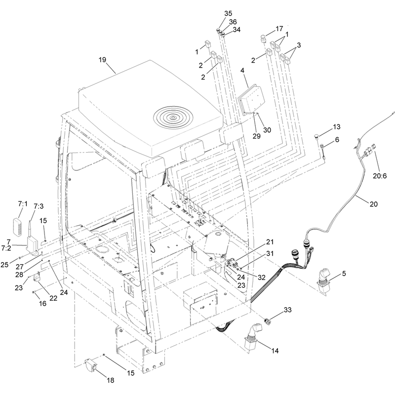 Cab Electrical Assembly