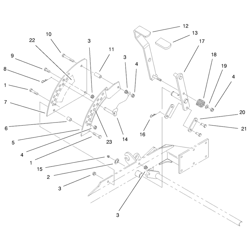 Height of Cut Handle and Plates