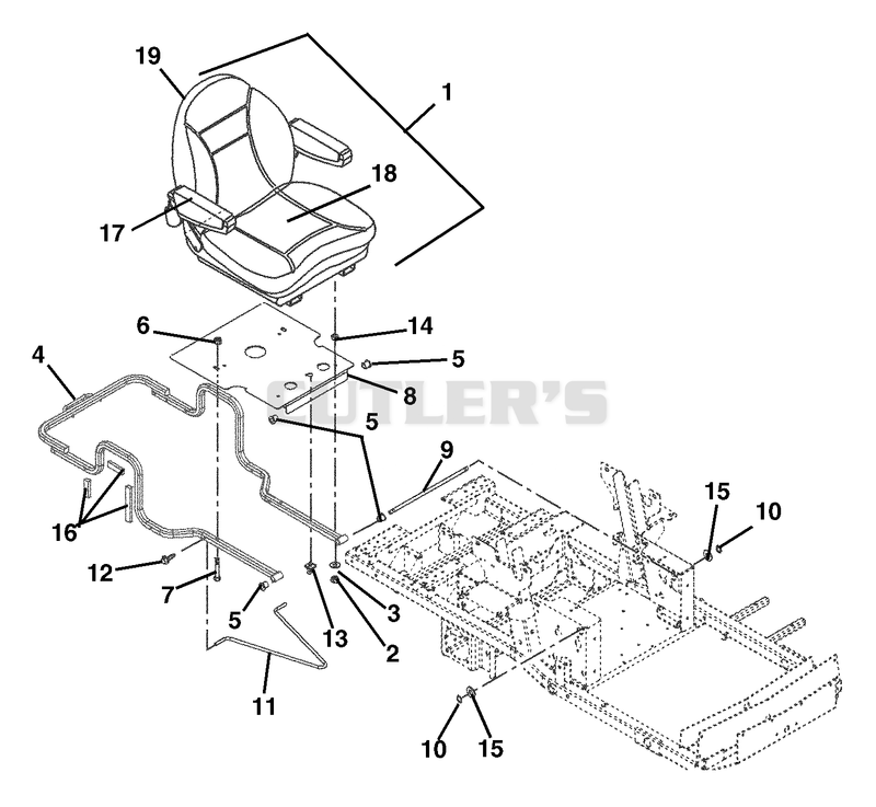 Seat And Hood Frame