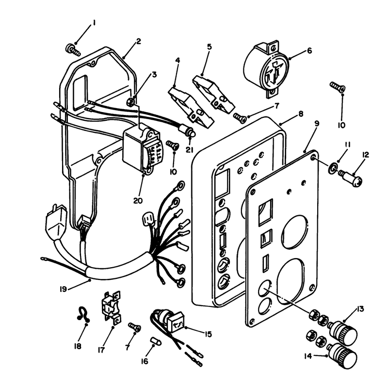 Control Panel Assembly