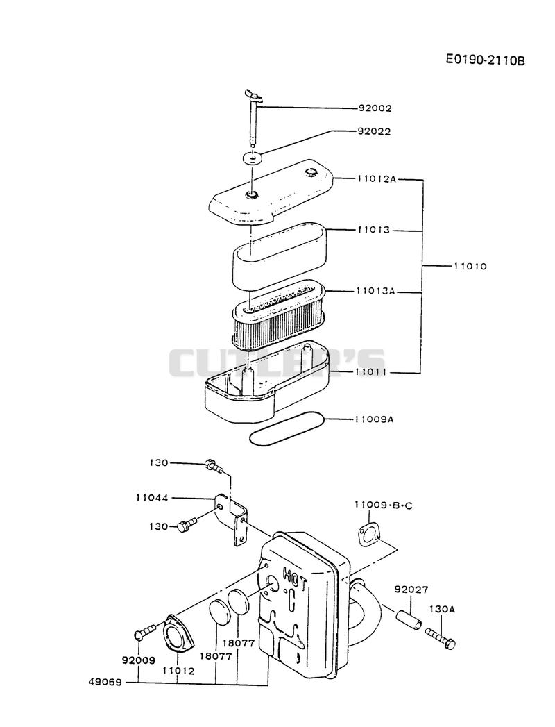 AIR-FILTER/MUFFLER