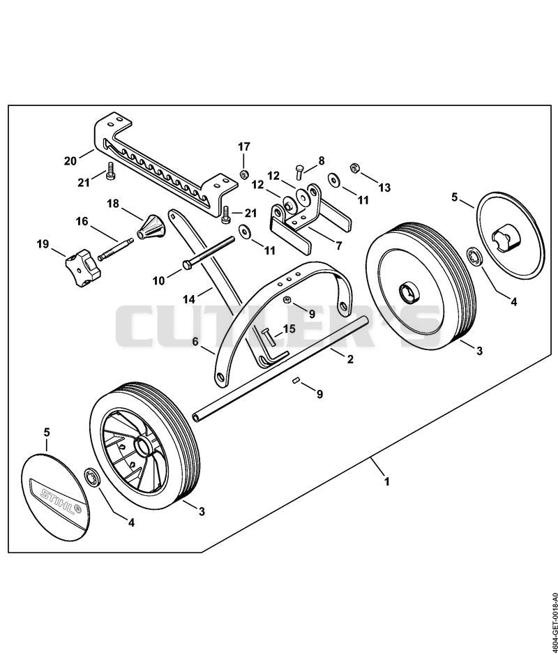 Set of wheels