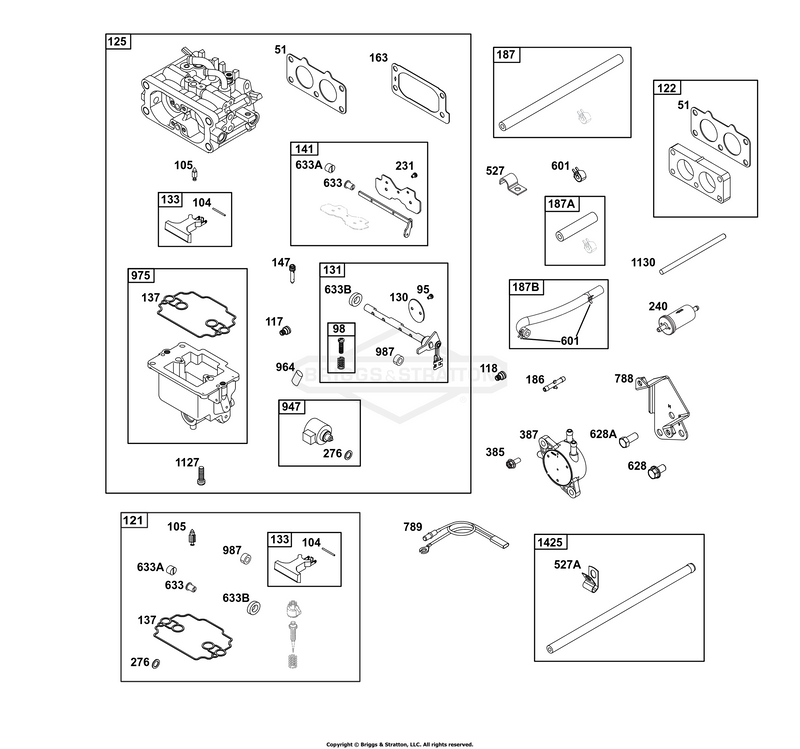 Carburetor and Fuel Supply Group