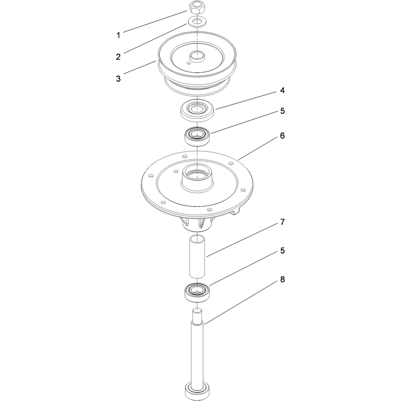 Spindle Assembly No. 110-0729