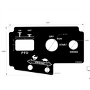 Ariens 07800042 Gravely Zero Turn Mower Decal, Control Panel