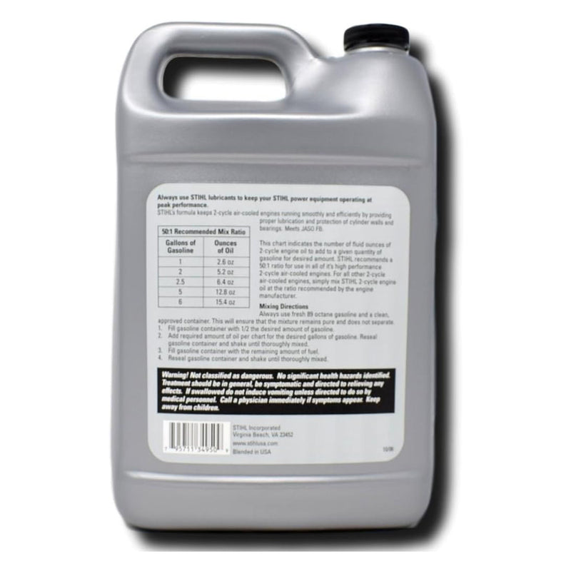 Stihl 0781-313-8014 HP Ultra 2 Cycle Engine Oil - 1 Gallon Jug (128 oz)