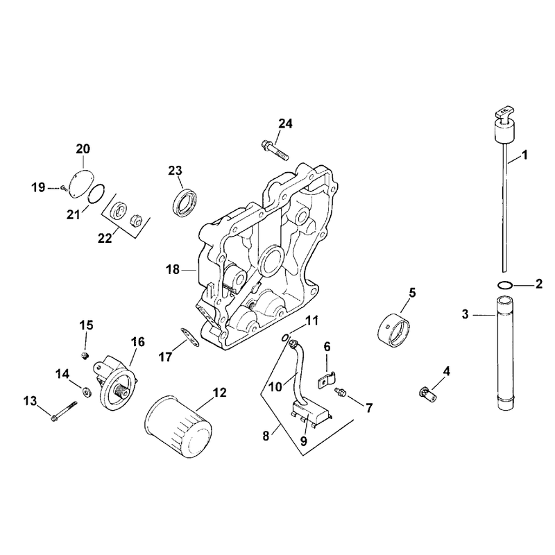 Oil Panlubrication Model 73429 Only