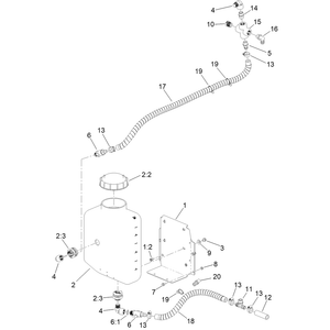 7 Gallon Auxiliary Tank Kit Assembly No 146-0603