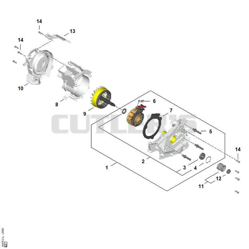 Electric motor, Motor housing