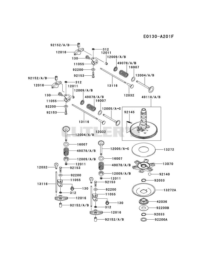VALVE/CAMSHAFT