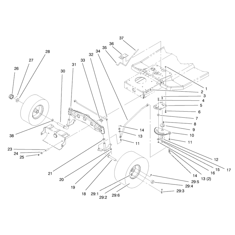 Front Axle Assembly