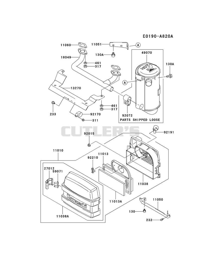 AIR-FILTER/MUFFLER