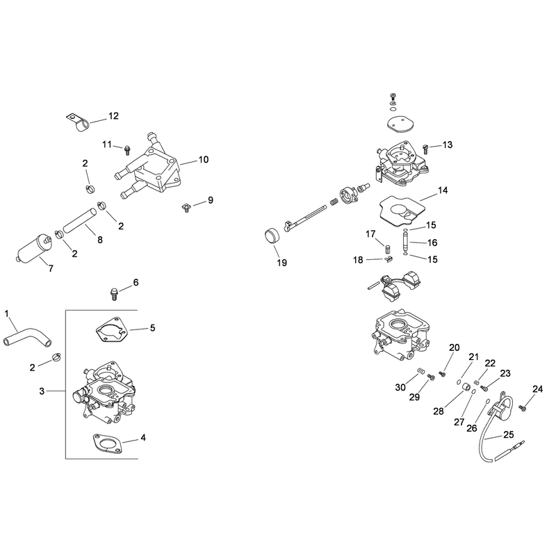Fuel System Assembly Kohler CH20S-64762