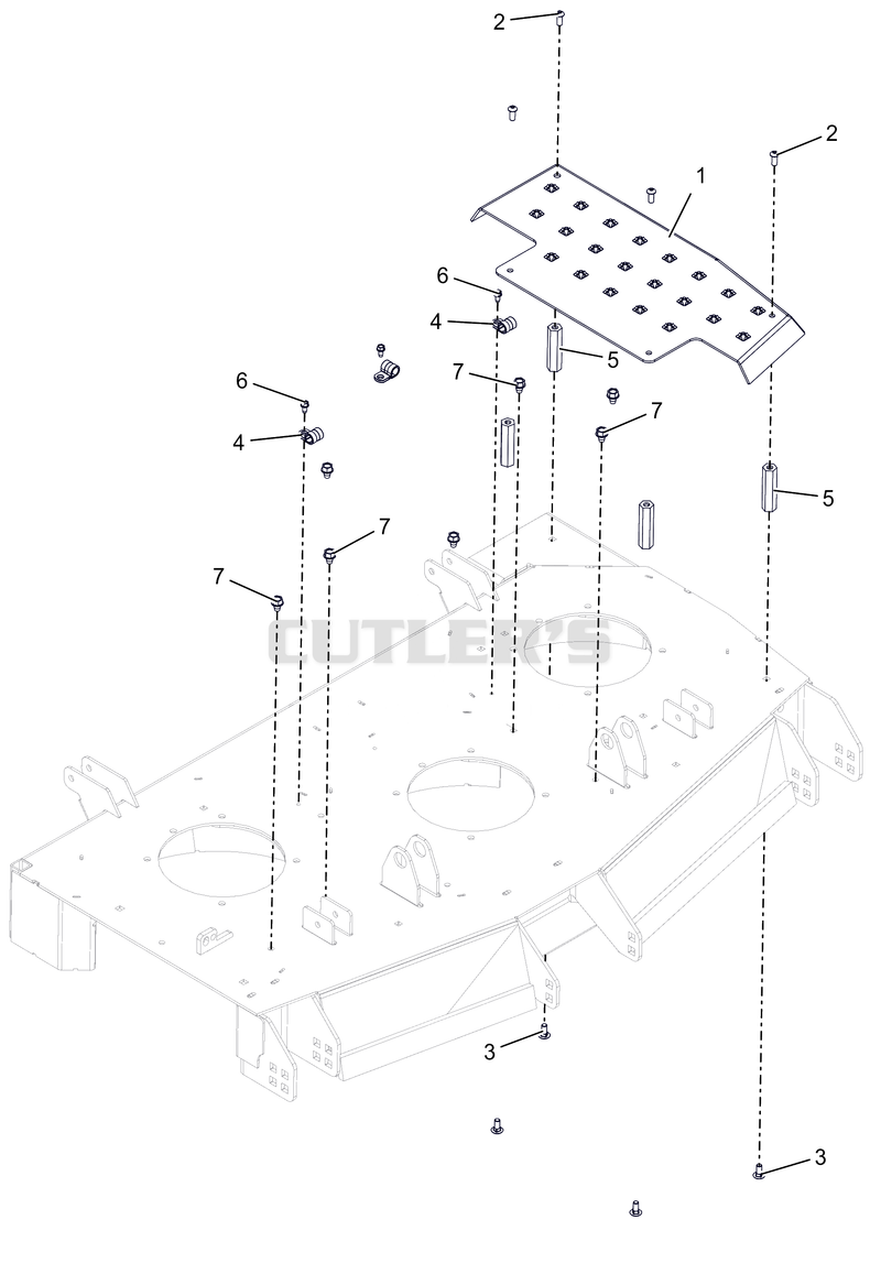 Deck Step Platform - 48" - SD