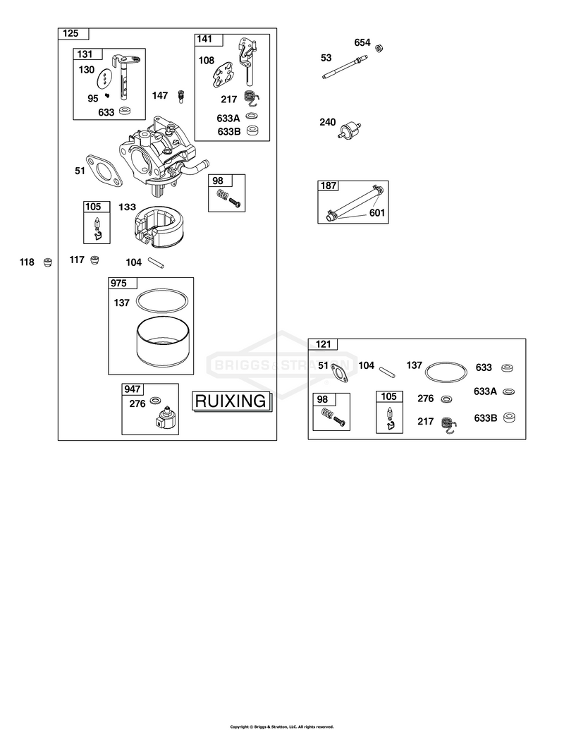 Carburetor and Fuel Supply Group